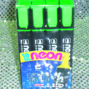 EVIDENZIATORI NEON VERDE