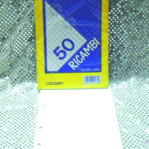 RICAMBI ANELLI A5 BIANCHI 5 MM.